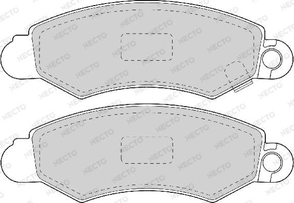Textar 2329601 - KLOCKI HAMULCOWE PRZÓD