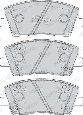 Textar 2284101 - KLOCKI HAM. KIA P. STINGER 2.2 CRDI 17-