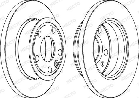 Meyle 115 521 1015 - TARCZA HAM. VW P. T4 1.8-1