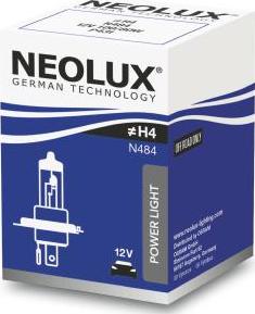 NEOLUX N484 — Żarówka, reflektor dalekosiężny
