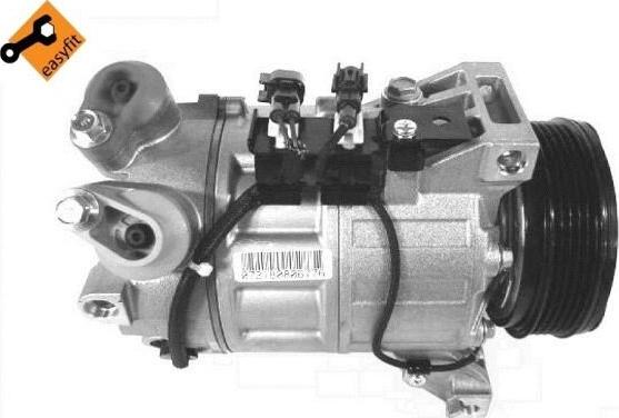 NRF 32737 - KOMPRESOR KLIMATYZACJI VOLVO S80 2006- ZEXEL DCS17EC