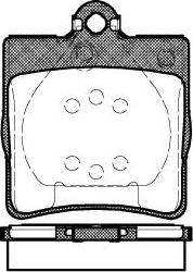Textar 2191903 - KLOCKI HAM. DB T. W202-210 C20