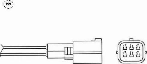 NTK 94805 — Sonda lambda