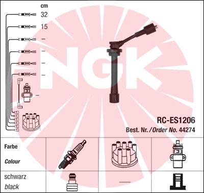 NGK 44274 - PRZEWODY WYS. NAP. SUZUKI