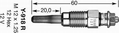 NGK 4182 - Świeca żarowa