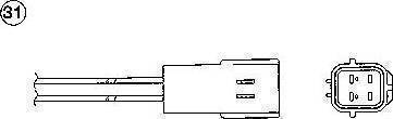 NTK 92314 - SONDA LAMBDA CHEVROLET EPICA 2.0 06-