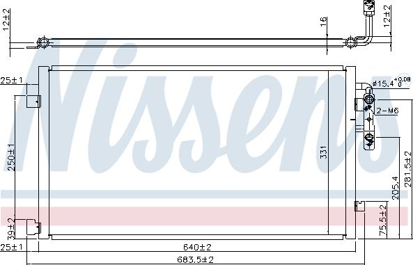 NISSENS 940457 - CHLODNICA DO KLIMAT.BMW I3 13-