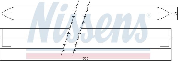 NISSENS 95500 - OSUSZACZ KLIMATYZACJI