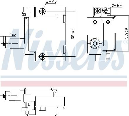 NISSENS 966143 - CEWKA ZAPŁONOWA