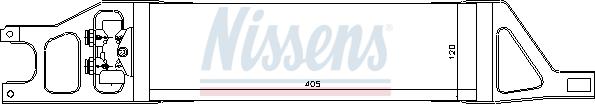 NISSENS 90619 - CHŁODNICA OLEJU