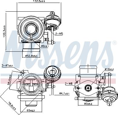 NISSENS 98225 - ZAWÓR EGR VW 1.9TDI