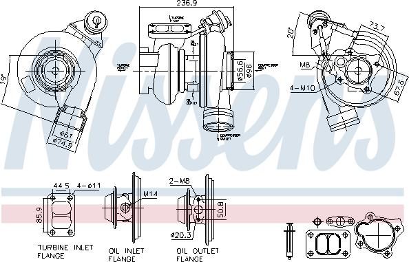 NISSENS 93757 — Urządzenie doładowujące, system doładowania