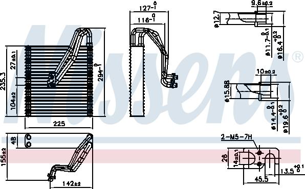 NISSENS 92363 - PAROWNIK DO KLIMAT. CLUBMAN R55 06-