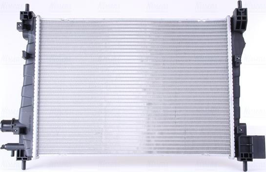 NISSENS 630796 - CHŁODNICA OPEL KARL 15-. CHEVROLET SPARK 15-. VAUXHALL VIVA 15-