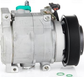 NISSENS 89558 - Sprężarka klimatyzacji sprężająca i cyrkulująca czynnik chłodniczy