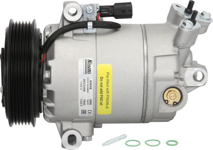 NISSENS 89608 — Kompresor, klimatyzacja