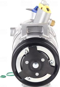 NISSENS 890607 - KOMPRESOR KLIMATYZACJI AUDI A 1 - S 1 8X 10-. AUDI A 3 - S 3 8V 12-. AUDI Q2 16-. AUDI Q3 8U 11-. AUDI TT FV 14-. SEAT ARO