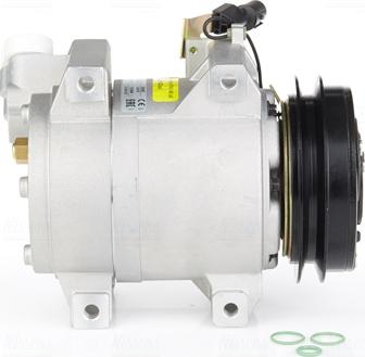 NISSENS 890064 - Sprężarka klimatyzacji sprężająca i cyrkulująca czynnik chłodniczy