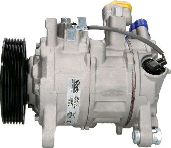NISSENS 890072 — Kompresor, klimatyzacja