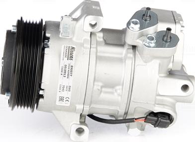 NISSENS 890077 - Sprężarka klimatyzacji sprężająca i cyrkulująca czynnik chłodniczy