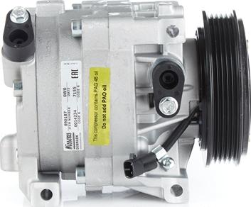 NISSENS 890187 — Kompresor, klimatyzacja