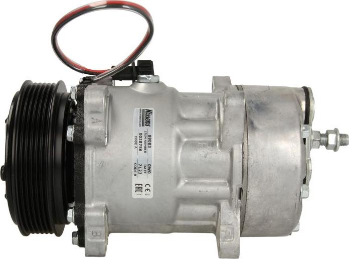 NISSENS 89083 — Kompresor, klimatyzacja