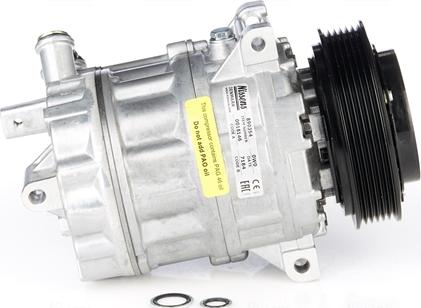 NISSENS 890354 - Sprężarka klimatyzacji sprężająca i cyrkulująca czynnik chłodniczy