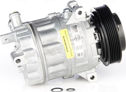 NISSENS 890354 - Sprężarka klimatyzacji sprężająca i cyrkulująca czynnik chłodniczy