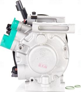 NISSENS 890241 - Sprężarka klimatyzacji sprężająca i cyrkulująca czynnik chłodniczy