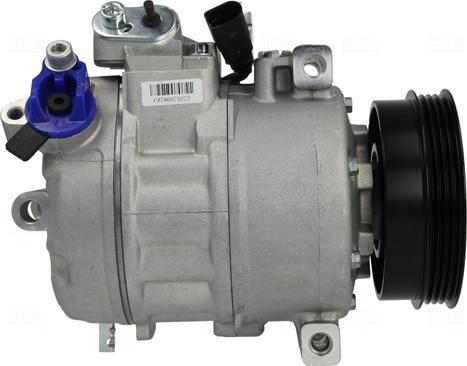 NISSENS 89073 - Sprężarka klimatyzacji sprężająca i cyrkulująca czynnik chłodniczy