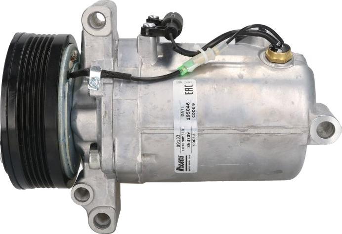 NISSENS 89133 — Kompresor, klimatyzacja