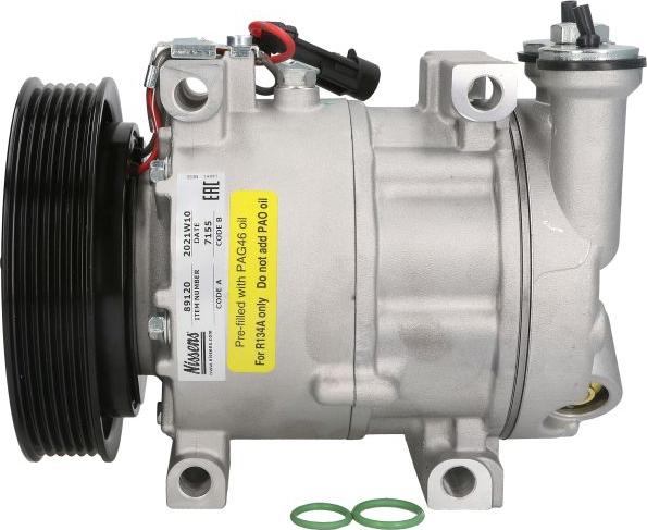 NISSENS 89120 — Kompresor, klimatyzacja