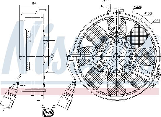 NISSENS 85639 - Wentylator chłodnicy