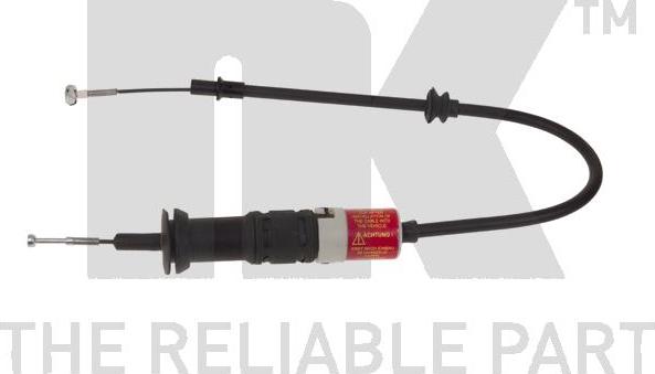NK 922372 - LINKA SPRZĘGŁA SEAT IBIZA-CORD