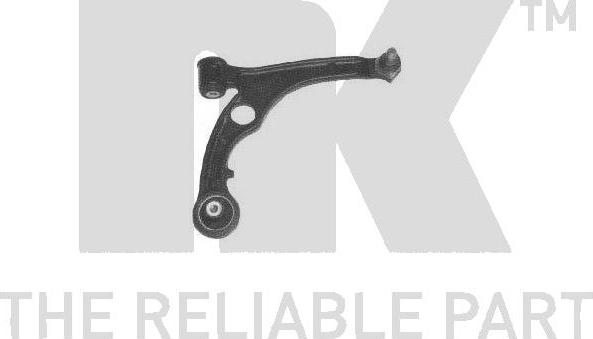 NK 5012374 — Wahacz, zawieszenie koła