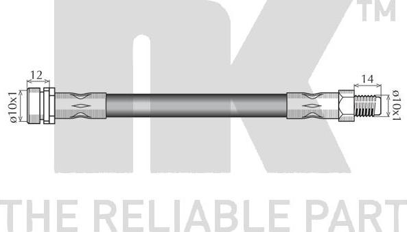 NK 8525154 - PRZEWÓD HAM. ELAST. FORD T. C-MAX 07-