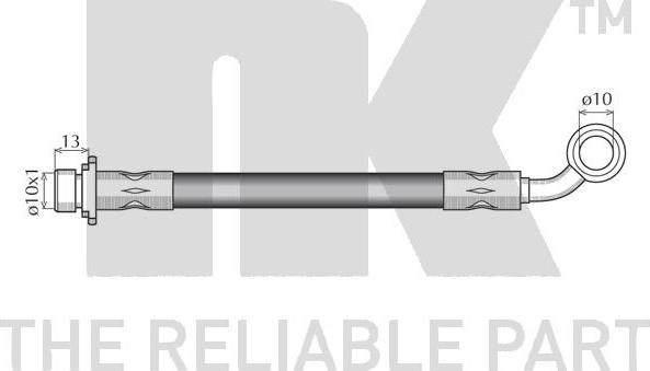 NK 852643 - PRZEWÓD HAM. ELAST. HONDA P. CR-V 95-06 PR