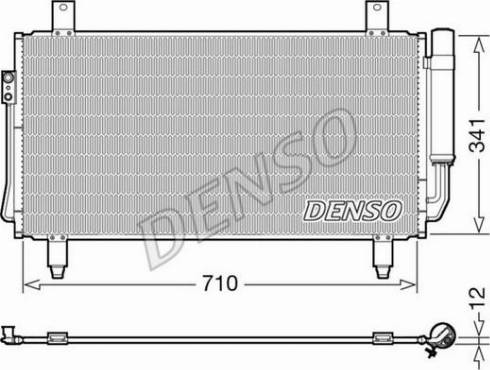 Denso DCN45006 - Skraplacz klimatyzacji