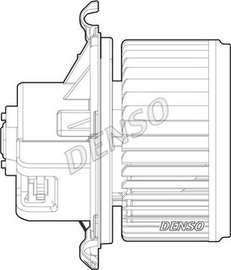 Denso DEA09024 - Dmuchawa