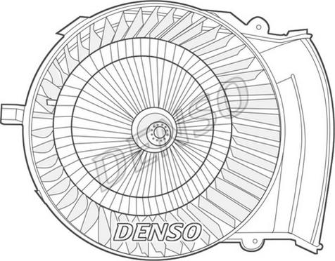 Denso DEA07021 - Wentylator wewnętrzny