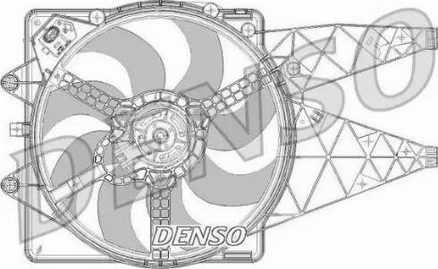 Denso DER09094 - Wentylator chłodnicy