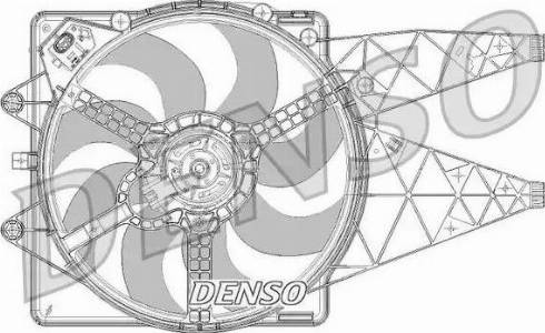 Denso DER09094 - Wentylator chłodnicy