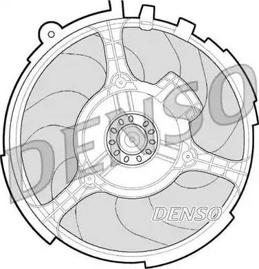 Denso DER09060 - Wentylator chłodnicy