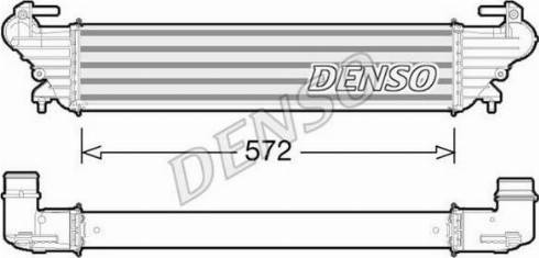 Denso DIT09114 - Chłodnica powietrza dolotowego