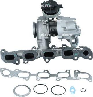 NRF 90010092 - TURBO VW 2.0TDI CADDY-GOLF-CC Z KOLEKTOREM
