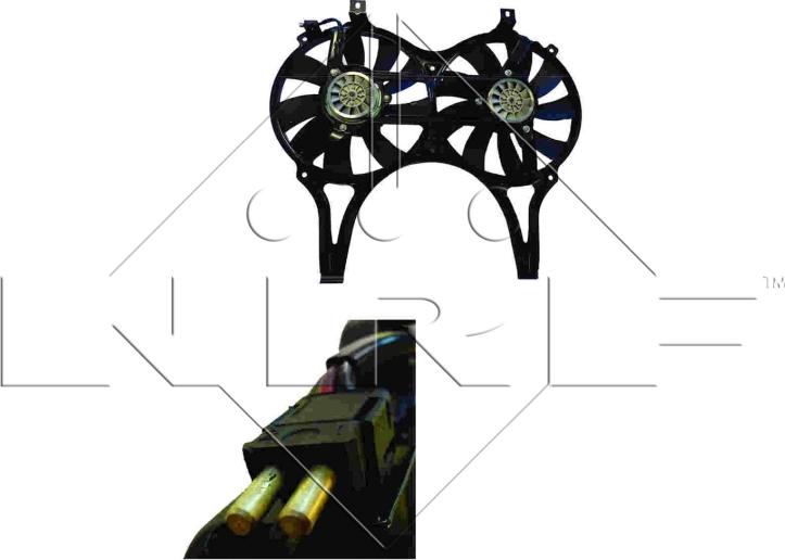 NRF 47294 — Wentylator, chłodzenie silnika
