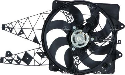NRF 47203 — Wentylator, chłodzenie silnika