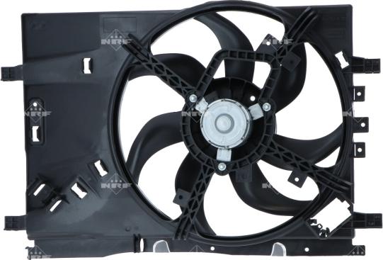 NRF 47235 - WENTYLATOR CHŁODNICY FIAT PUNTO 1.4 05- CORSA 1.0-1.4 06-