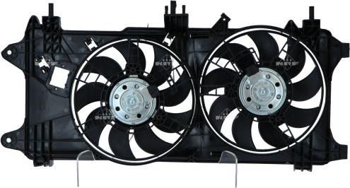 NRF 47231 - WENTYLATOR CHŁODNICY FIAT DOBLO 1.3-1.9D 01-