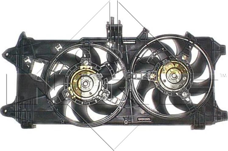 NRF 47233 - WENTYLATOR CHŁODNICY FIAT DOBLO 1.3-1.9D 01-